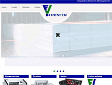 Tablet Screenshot of frieveen.nl